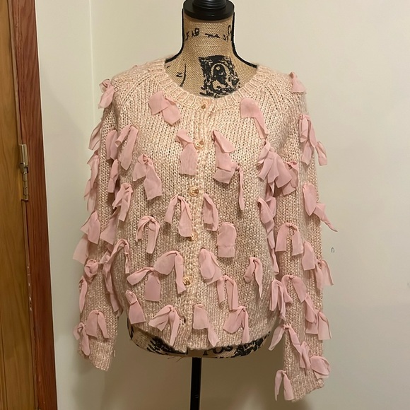 Free the Roses ribbon cardigan - Picture 1 of 2